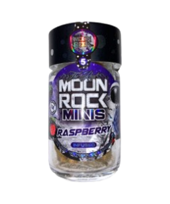 MOON ROCK MINIS 5 PACK INFUSED PREROLLS – RASPBERRY