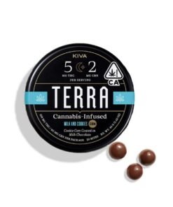 Kiva Milk and Cookies 5:2 Terra Bites 100mg (20ct)