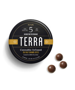 Kiva Milk Chocolate Sea Salt Caramel Terra Bites