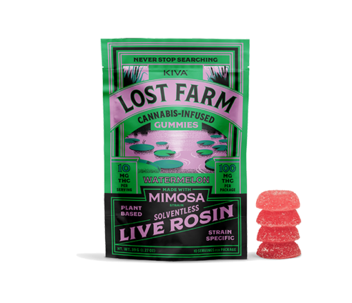 Live Rosin Watermelon Gummies