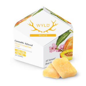Wyld Gummies - Peach THC:CBD