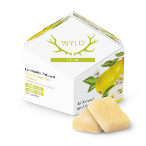 Wyld Gummies - Pear 1:1 THC:CBG
