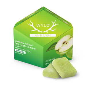 Wyld Gummies - Sour Apple Sativa THC