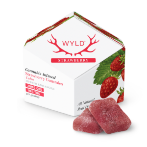 Wyld Gummies - Strawberry THC:CBD